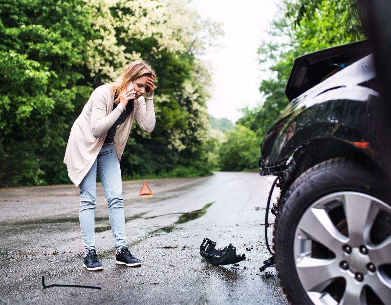 Car Accidents on Country Roads in Queensland